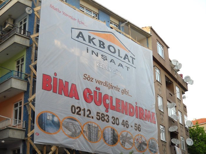 Akbolat İnşaat Afiş Reklam